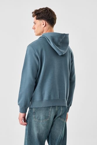 Image of SNITCH Men Casual Hoodie| Oversized Fit Hooded Neckline with Graphic Print & Long Sleeve| Soft Cotton-Polyester Blend for Daily Winter Wear & Streetwear