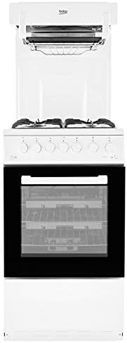 Beko KA52NEW Gas Cooker Eye Level Grill - White