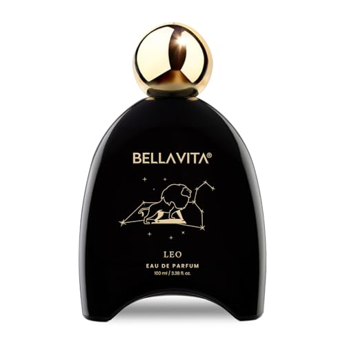 BELLAVITA Zodiac Collection Leo | Long Lasting Perfume for Man and Woman | EDP 100ml | Cinnamon, Cedarwood | Spicy, Woody & Vanilla Premium Unisex Fragrance for Men and Women