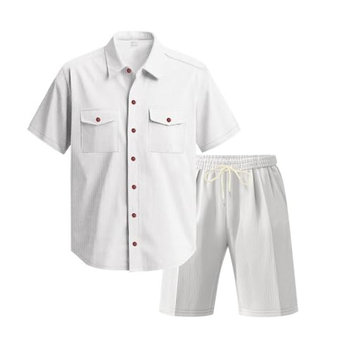 Ensemble homme de qualité supérieure, tenue blanche mode d'été