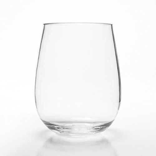 Gsm Brands 43217-35854 Stemless Wine Glasses - Unbreakable Shatterproof Bpa Free Plastic Tritan (Set Of 8) 16Oz - Dishwasher Safe thumb #7