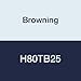 Browning H80TB25 Roller Chain Sprocket, Single Strand, Taper Bore, Bushed, Hardened Steel, 80 Pitch, 25 Teeth