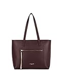sac lancaster violet cuir Violet LANCASTER Sac porté épaule en cuir ref_lan42558 Bo