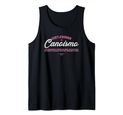 Canoismo regalo divertente Canoismo Canotta
