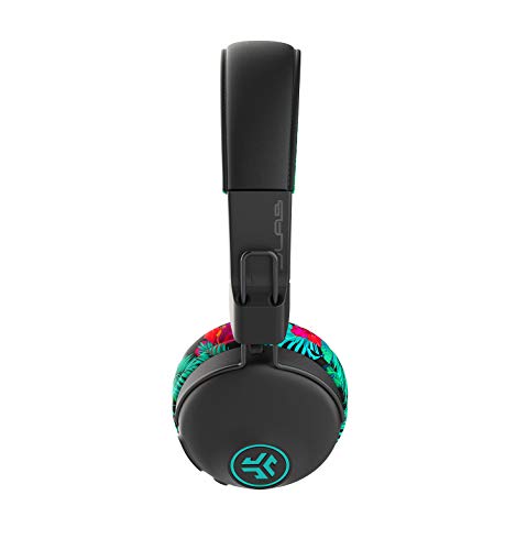 Jlab Studio Bluetooth Wireless On-Ear Headphones | 30+ Hour Bluetooth 5 Playtime | Eq3 Sound | Ultra-Plush Faux Leather & Cloud Foam Cushions | Track And Volume Controls | Tropical… #TOP1