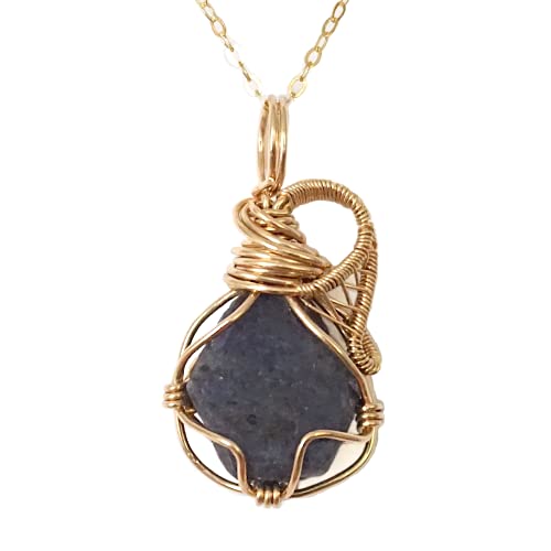 NEW Designer Sapphire Pendant, Made with...