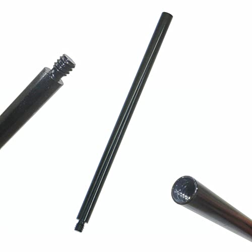 AUXPhome Statief verlengstang van metaal, met 1/4"-20 binnendraad en 1/4"-20 buitendraad voor statiefstabilisator voor DSLR en SLR-camera's/camera-adapter