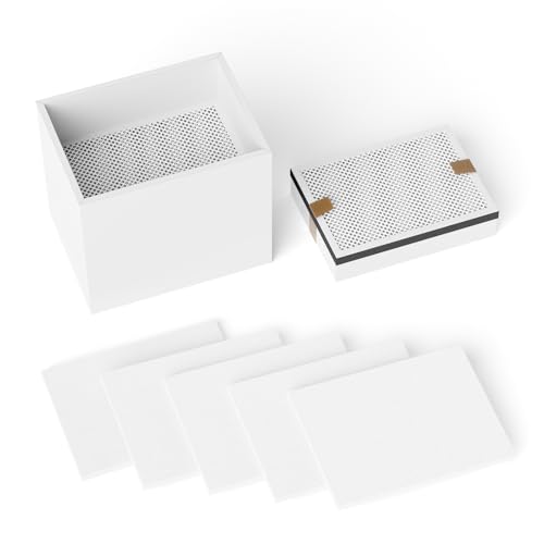 Mecpow FE01 Fume Extractor Filters for Mecpow p150 (Include 5 Primary Filter Cotton+1 Medium Efficiency Filter+1 High-Efficiency Filter)