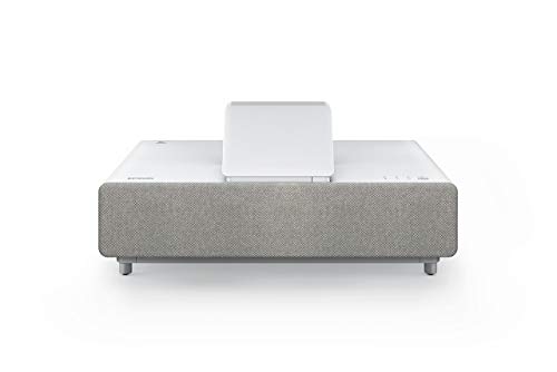 Epson EH-LS500W 4K Pro-UHD - Proyector láser de Distancia ultracorta (4000 lúmenes, Contraste 25000.000:1), Color Blanco