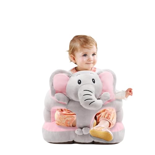 Image of Baby Sitting Up Seats for Infants Cute Baby Sofa Support Chair Sit Me Up Floor Seat for 12-36 Month