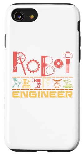 エンジニア ロボット工学 子ども ロボット スマホケース iPhone SE (2020) / 7 / 8 用