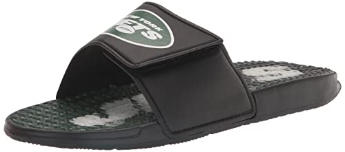 Image of FOCO New Orleans Saints NFL Mens Gradient Wordmark Gel Slide
