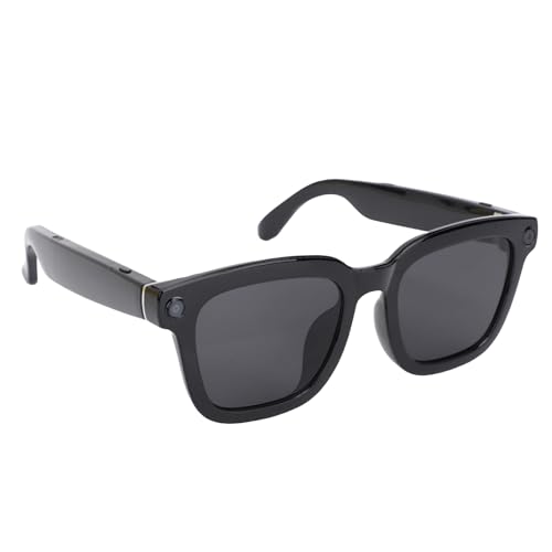 CCYLEZ AI Camera Smart Glasses with Bluetooth 5.3, 1080p Video Glasses for Music Calls, Lightweight TR90 Frame, Multi Language Translation Travel Accessories