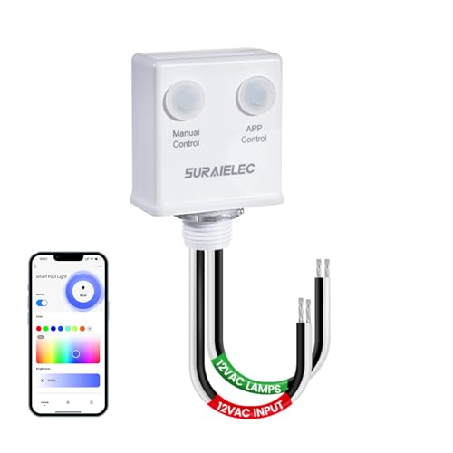 SURAIELEC Wi-Fi Controller for Smart Pool Lights Spa Lights PLW35A / PLW15A Pool Lights ONLY