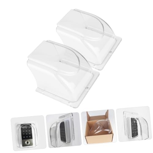 Timbre de anillo Lurrose y protección para interruptor de timbre resistente lluvia exterior 4