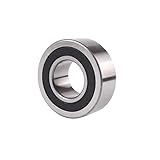 RITZ INDUSTRIAL 5304-2RS C3 Double Row Angular Contact Ball Bearing 20mm X 52mm X 22.2mm Double Lip Seal