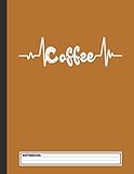 Photo Gallery coffee heartbeat retro vintage drinking notebook: funny coffee lovers theme composition notebook for students, teachers, or adults Photo Gallery coffee heartbeat retro vintage drinking notebook: funny coffee lovers theme composition notebook for students, teachers, or adults