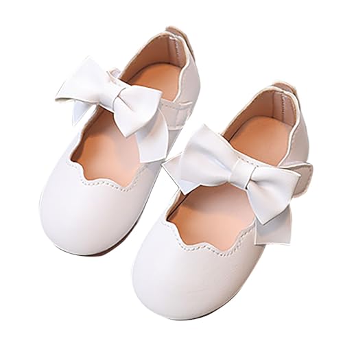 Toddler Dress Shoes Girls Bowknot Princess Flower Girl Wedding Party Formal Mary Jane Shoes for Kids Dance Sandals