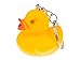 Miniblings Quietscheente Schlüsselanhänger Ente quietscht - Handmade Modeschmuck I I Anhänger Schlüsselring Schlüsselband Keyring