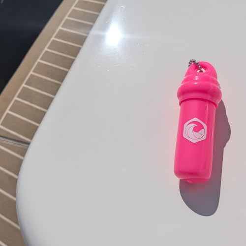 Image of Seahive Floating Keychain (2 pack) with Waterproof Safety Container Boat Key Float - Pontoon, Fishing Accessories key holder
