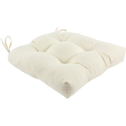 Everything Comfy Indoor Outdoor Seat Cushion Patio D Cushion, Beige