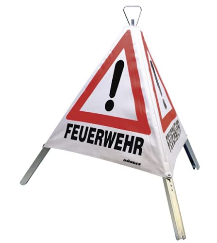 Faltsignal Feuerwehr Unfall 70cm Verkehrsunfall Absicherung Warndreieck