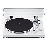 TEAC TN-3B-SE Manual Belt-Drive Turntable, White