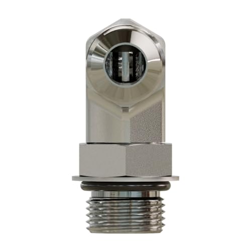 Image of Generic 1 /4 inch inch Male JIC X 1 /4 inch inch Male O-Ring Elbow 90 Hydraulic Adapter, Silver