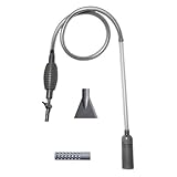 Homeponnew Intercambiador de agua y limpiador de arena, tubo de sifón automático de 1,7 m para mantenimiento de acuarios y tanques de tortugas