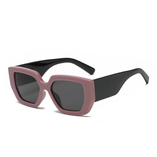 Neue 2025 Vintage Quadrat Sonnenbrille Frauen Männer Breite Bein Großen Rahmen Sonnenbrille Schwarz Grün Shades UV400