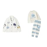 [ジェラート ピケ] ドラゴンクエスト【キッズ】 パウダーアソートモンスターカウチン PKNT255438 OWHT 【ドラゴンクエスト】【キッズ】 ベビモコプルオーバー&ボーダーロングパンツセット PKNT255403 BLU