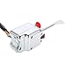 Cnfaner Universal Street Hot Rod Chrome Turn Signal Switch for Buick Ford GM 12V Heavy Duty Vintage Car Truck with 3 Pin Led Flasher Relay Plug