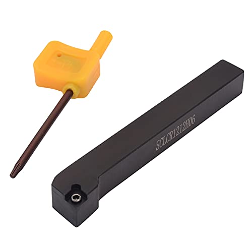 Juego de herramienta para torno SCLCR1212H06 con porta y 10 insertos de carburo miniatura 7