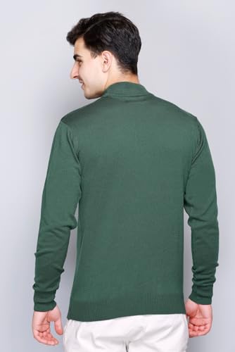 Image of GODFREY Woolen Full Sleeve Sweaters for Men Winter Wear - Turtle Neck Pullover for Men Stylish