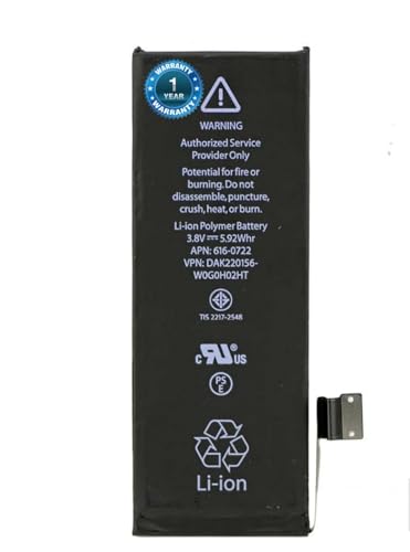 Image of Battery for iPhone 5s A1453 A1533 Battery with 1 Year Warranty**** (N40)