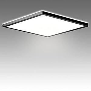 Super-Thin Bathroom Light Ceiling Natural White, LED Ceiling Lights 18W 2200LM, Waterproof IP44, 144W Equivalent, Flush…