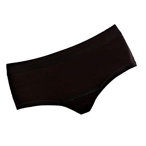 NEWMIND 3PCS Período Menstrual à Noite à Prova de Vazamento Noite Fisiológica Calcinha Sem Costura M