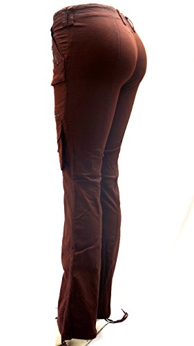 J-Star/Lucy/Blue Pointe Jeans Juniors Womens Stretch Hipster Multi Pockets Camouflage Cargo Pants3