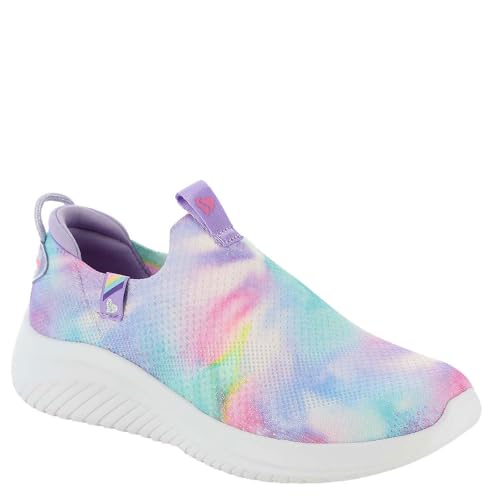 Skechers Kids Girls Ultra Flex 3.0 Sneaker, Lavender/Multi, 10.5, Little Kid - image 2