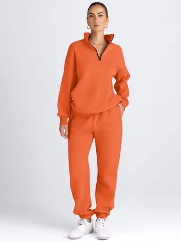 Image of AUTOMET Women's Sweatsuits 2 Piece Outfits Lounge Sets