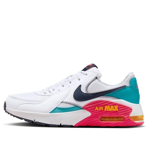 Buy Nike Mens AIR MAX EXCEE Running Shoes-White/Thunder Blue-Dusty