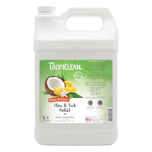 TropiClean Citrus Flea & Tick Shampoo