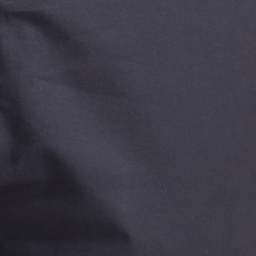 Image of Colorplus Men's Cotton Blend Solid Piece Dyed Pattern Contemporary Fit Flat Front Casual Trouser