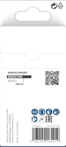 Bosch Professional Schleifband X440 Best for Wood+Paint 13x457mm Korn 120, 3 Stk., Schwarz