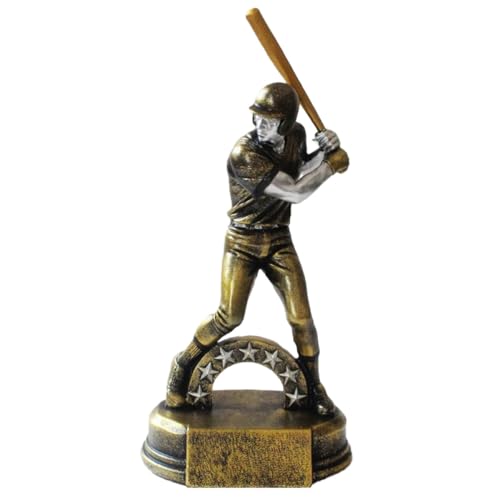 Idée cadeau baseball : trophée en résine créative pour garçons et filles - 2