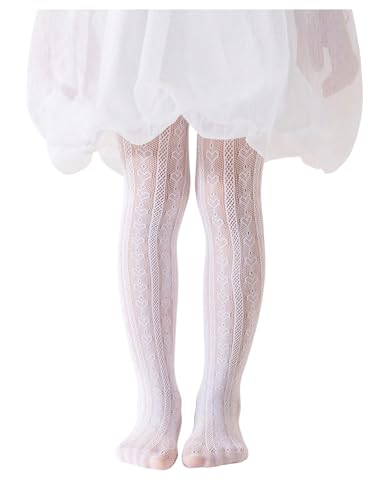 Image of SweatyRocks Girl's Heart Hollow Out Stockings Sheer Fishnet Thick Tights