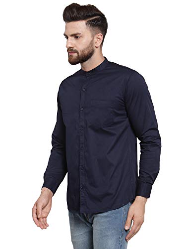Image of Ben Martin Men's Cotton Solid Regular Fit Casual Shirt-(Bm-Chn-Sht)