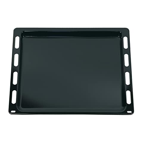 Backblech Kuchenblech Pizzablech 442x370x22mm emailliert Backofen Herd Original Bosch Siemens Viva 00748225 748225 auch Balay Junker Profilo für FRMA HB 3HB HBN HE HEZ HGD HGV JZ VVZ Cover
