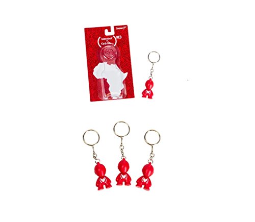Kidrobot RED Special Edition Bot Keychain Art Of Africa (TUCBG001)
