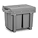 Fromm & Starck Cubo de Basura Integrado Papelera Doble STAR_BIN_31 (2 contenedores de 20 L, Para mueble bajo, Extraíble, Montaje sencillo)